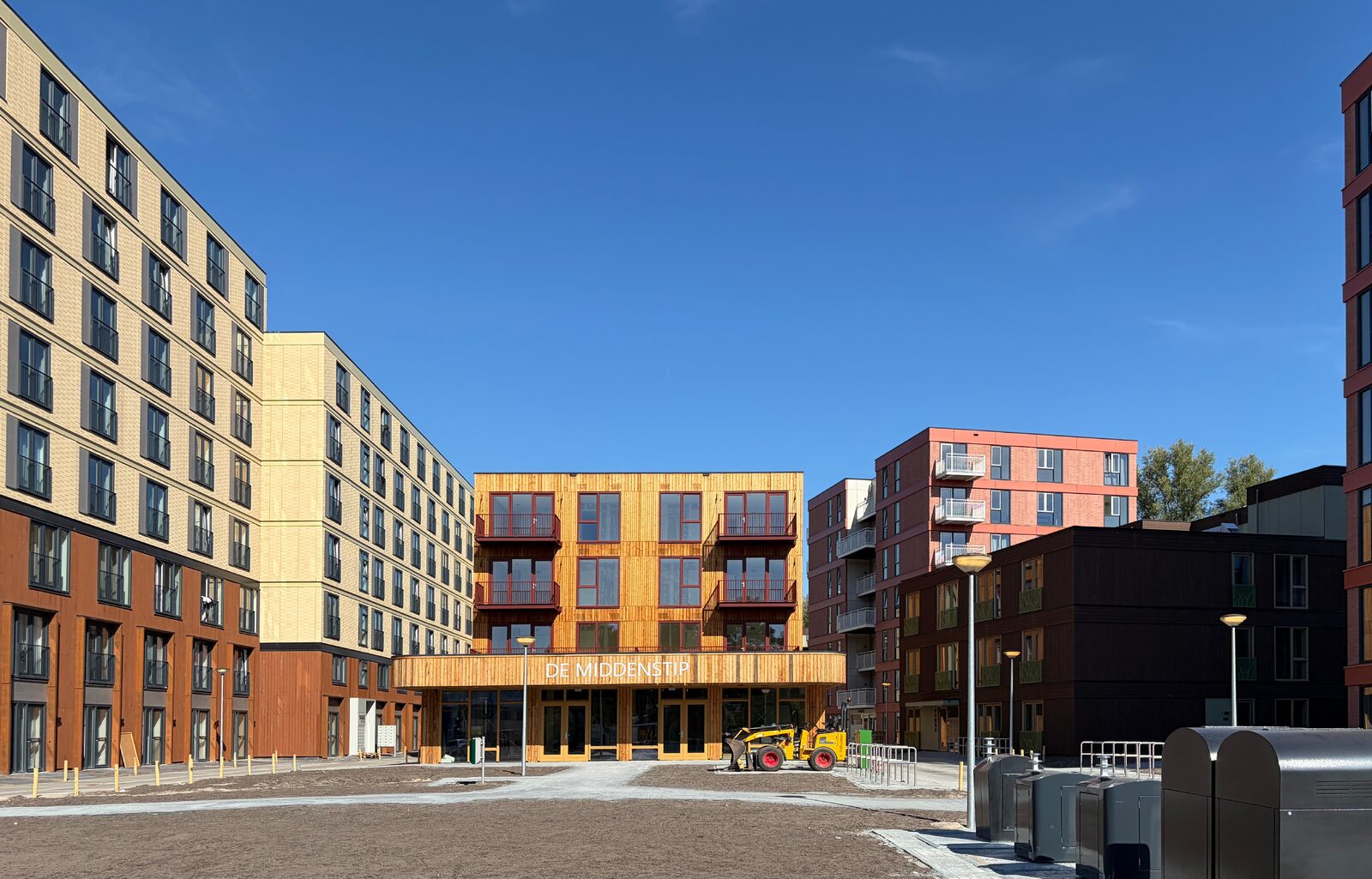 Modulaire flexwoningen De Nieuwe Kern: zwaarder staal voor meer bouwlagen