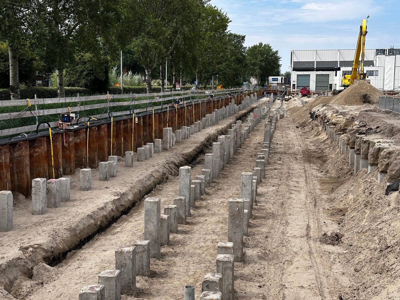 Trillingsvrij funderen op een bijzondere locatie
