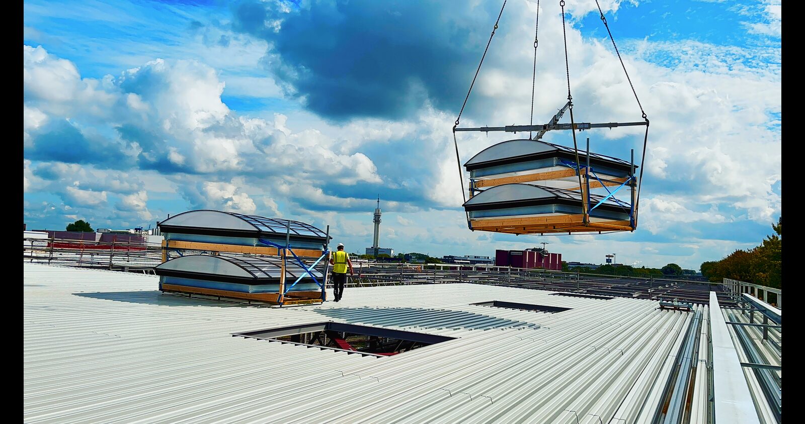 Veertig prefab lichtstraten, één opvallend detail