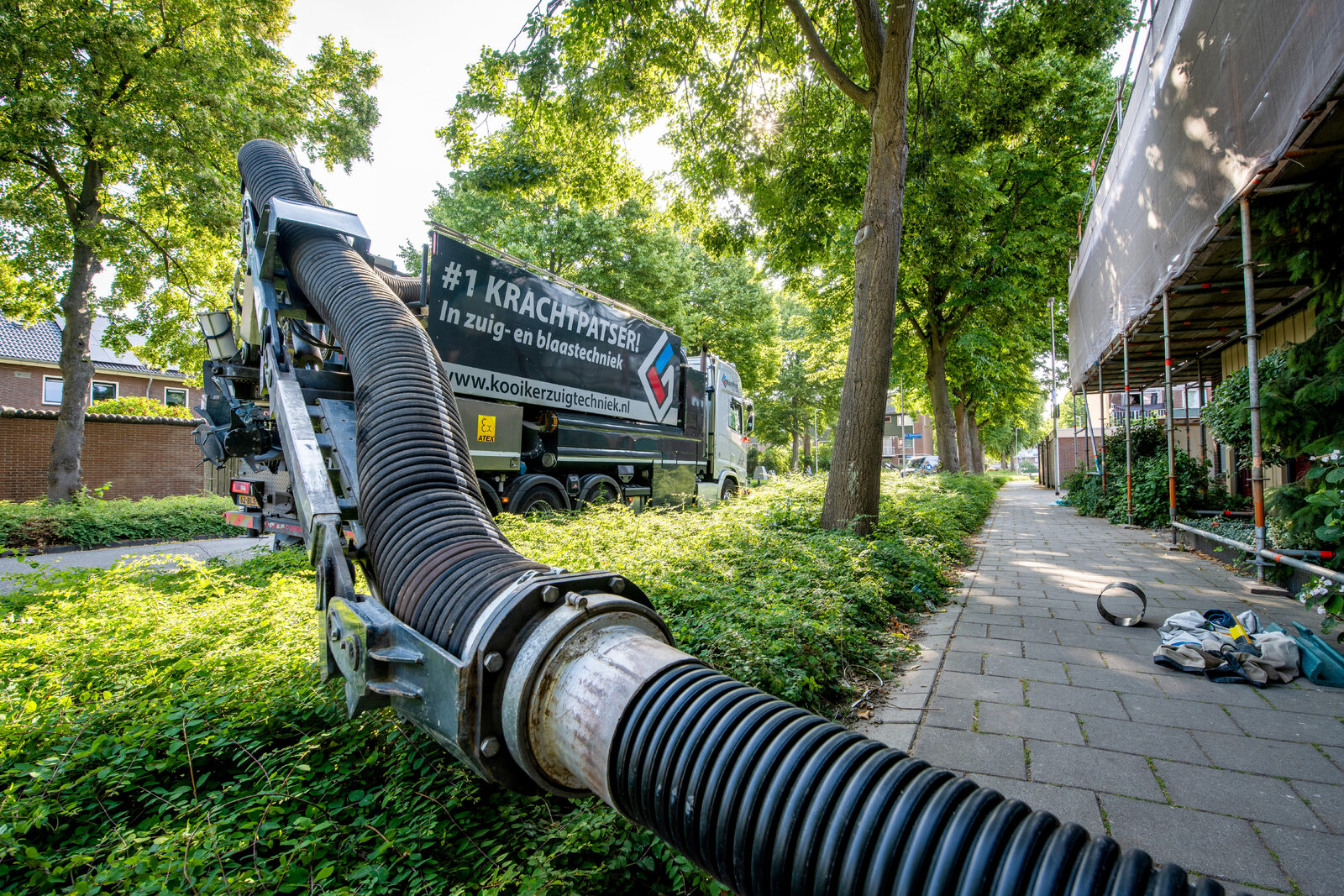 Zand en grond maken plaats voor stadswarmte